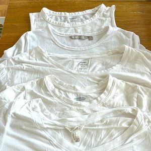 Bundle of 5 Tees- assorted brands all size Small. Gently used.